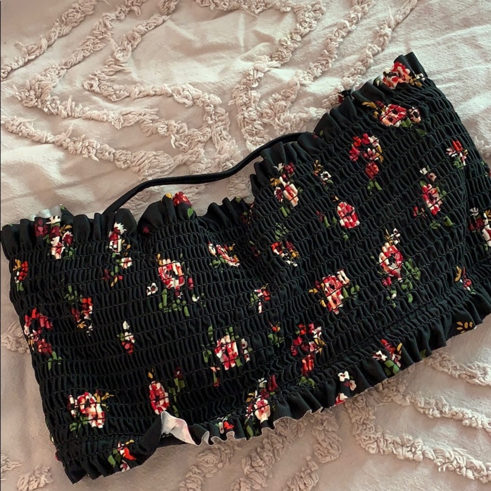 Floral Bandeau top